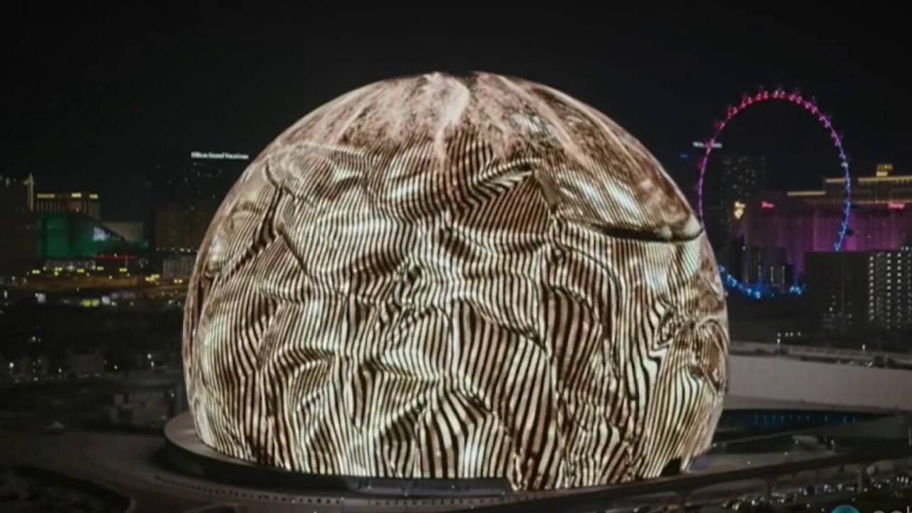 Une entreprise d'ici derrière les lumières de la sphère à Las Vegas