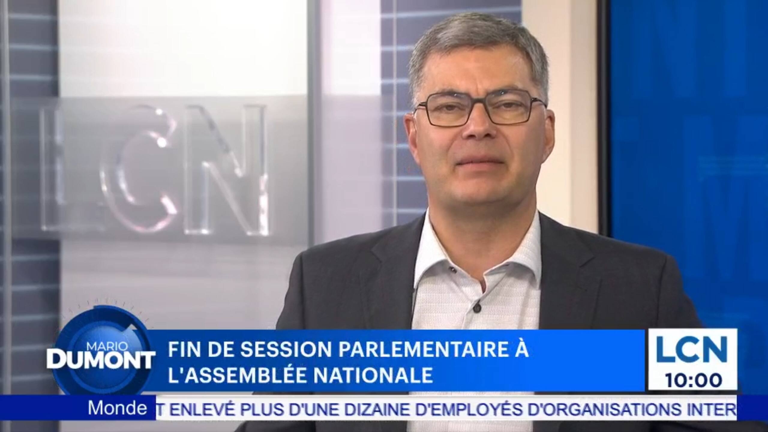 Épisode du 7 juin 2024 (Première heure) Mario Dumont LCN TVA+