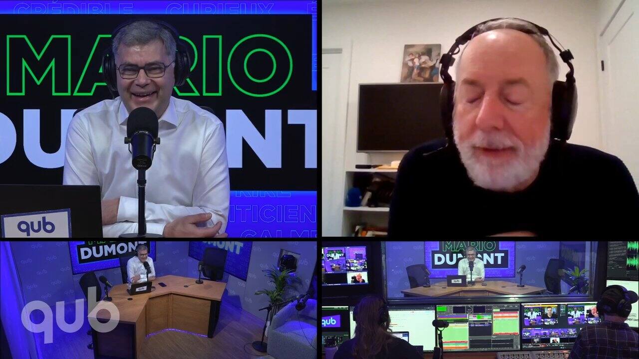 «Je suis vexé ce matin…», avoue Benoit Dutrizac | Mario Dumont | QUB ...