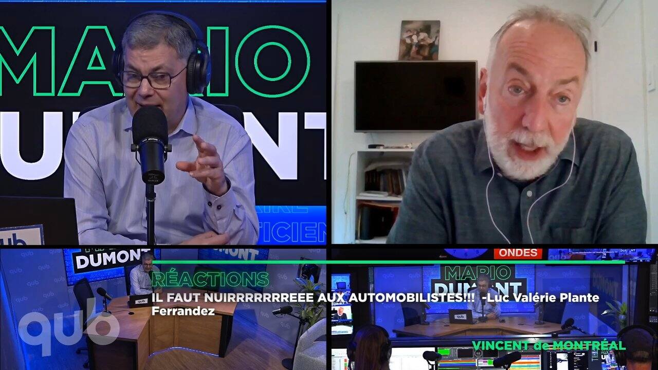 «On va fermer Montréal», propose Benoit Dutrizac | Mario Dumont | QUB ...